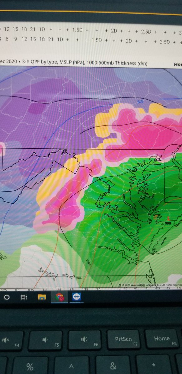 dougkammerer's tweet photo. This is the 12z NAM. Not what you want to see of you are a #SNOW lover like me! More Ice and Rain for MOST of our region. Again I-81 best chance for big snows!!! Stay tuned. Just one model https://t.co/2P6G95Ekxf