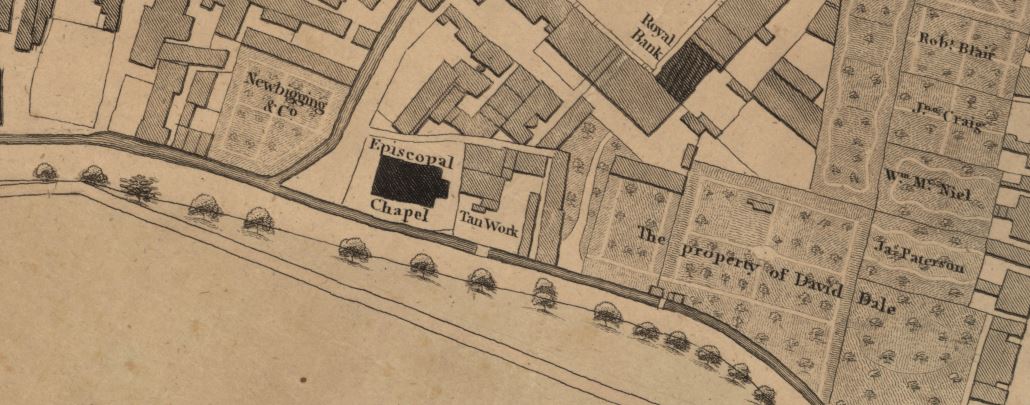 This tiny portion of land was known as Willow's Acre and was formally part of the Eaglesham Croft. In this rural spotwhich was then the outskirts of the City, the church was rapidly built in the space of just one year.