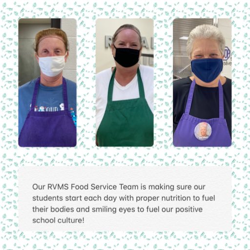 Thank you ⁦<a href="/RVMSPanthers/">Middle School</a>⁩ Food Service Team for your dedication in serving and caring for our students, staff, and families!! #OneRV