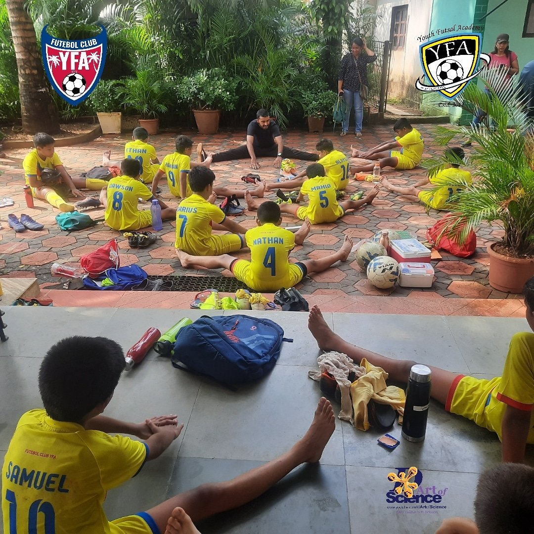 YFA_GOA's tweet photo. Remembering those amazing days during the U-14 GFA league. Great learning experience for the players and us coaches.
.
.
.
#youthfutsalacademy #YFA #YFAforAll #GFA #AIFF https://t.co/mx7w6ewsIq