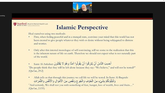 FarahFislam's tweet photo. Take your happiness and safety when you are in a good place, hold onto it, so you can draw upon it, when things become dark.
Abu Zayd Al Balkhi, 9th century Muslim psychologist
- @DrRaniaAwaad @muslimmeds Canadian Muslim Mental Health Conference 2020 #CMMHC2020 #stress #faith https://t.co/anxPemRpbZ