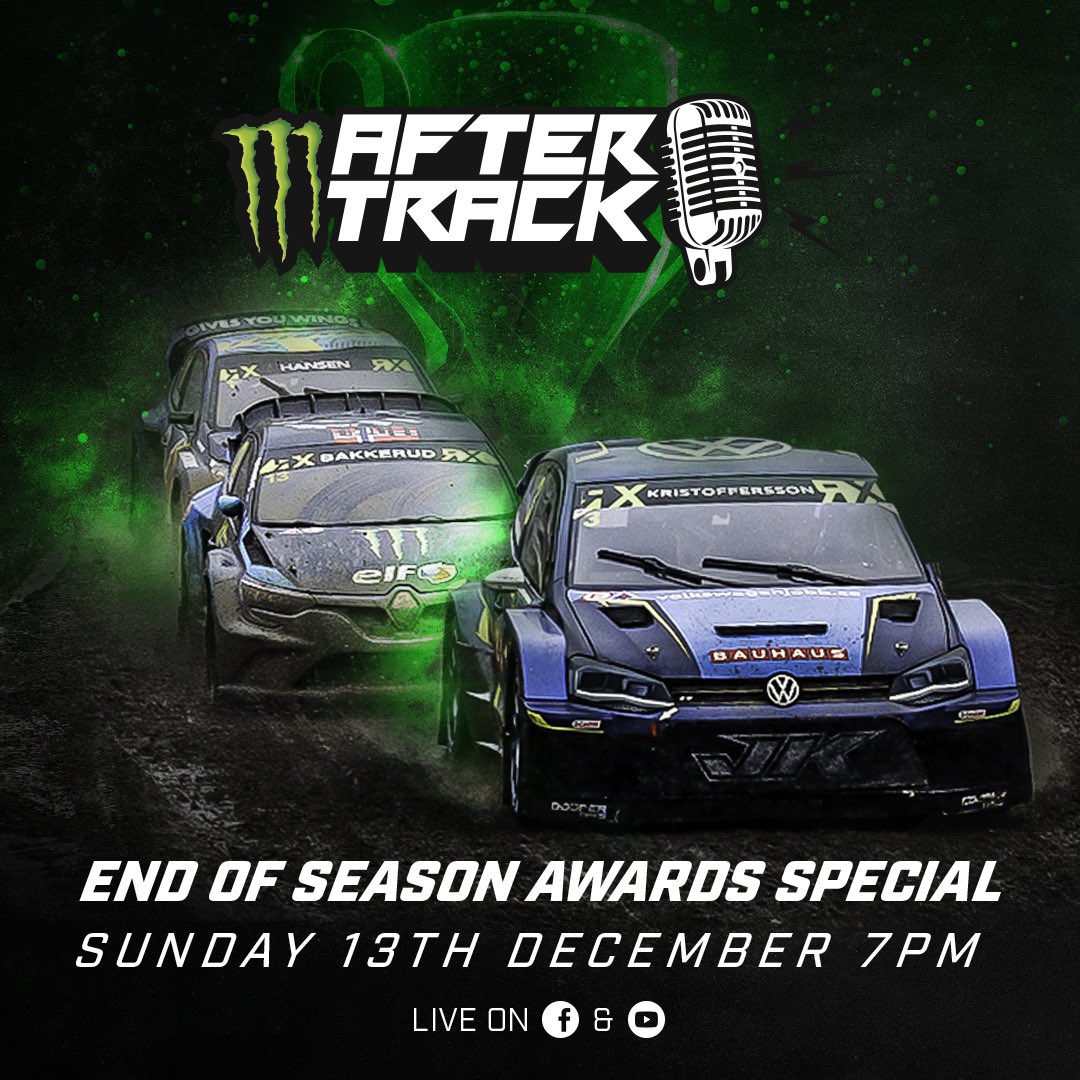 Three hours until this... please join the end of season party. 
YouTube: youtu.be/Xz5QrKayzGc
Facebook: facebook.com/fiaworldrallyc…