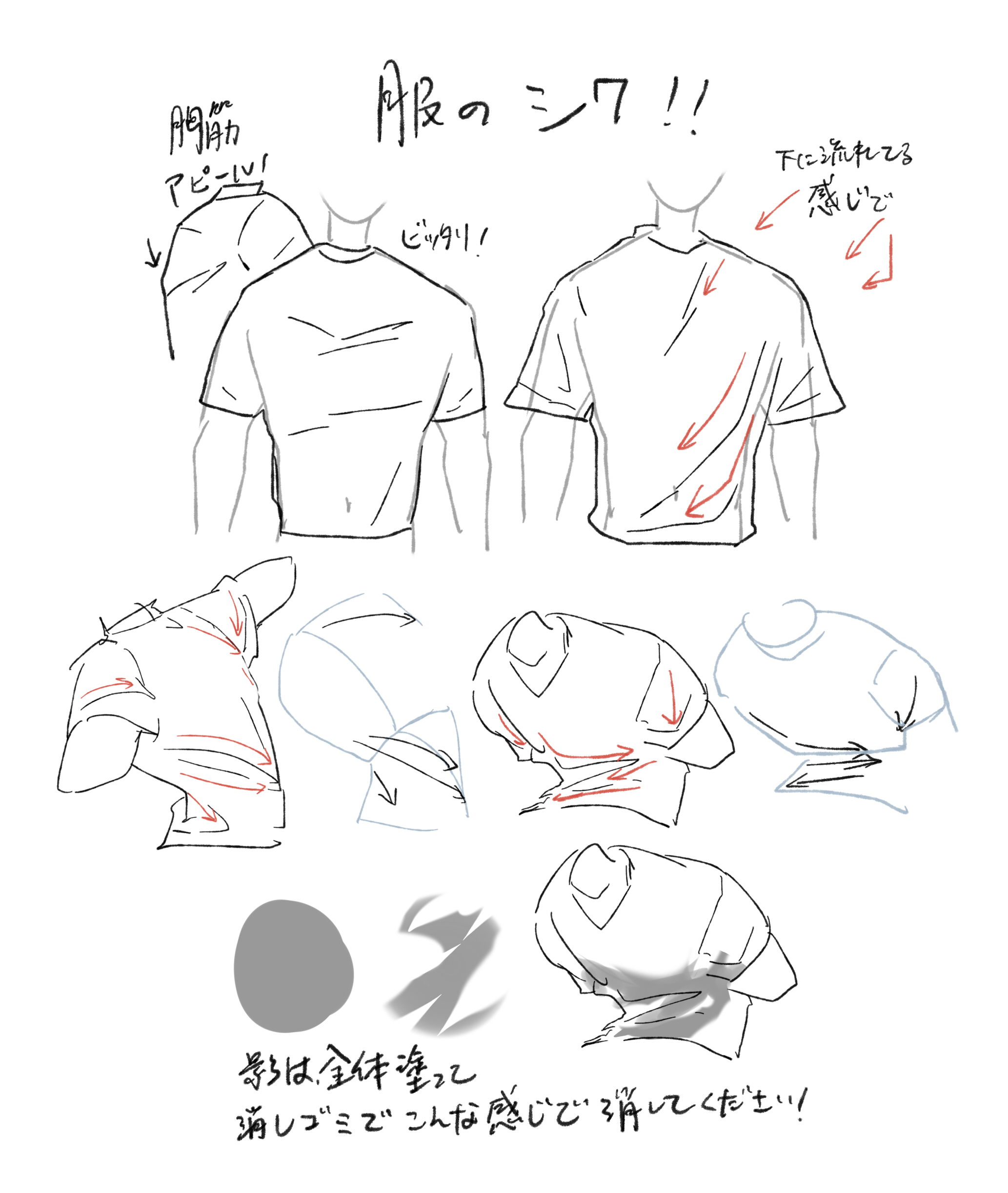 Twitter 上的 し ん 追加 筋肉と服のシワの描き方 わたしもそんなに詳しくないなので写真みて選手の筋肉とユニを参考 またグーグルしてください T Co 43qzybfx4n Twitter