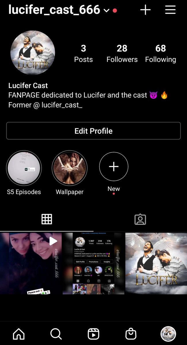 The wonder hasn't happened and I don't believe it will.... But I stand up again, put on my crown and created a new IG account. You can follow me there if you like 😊😈