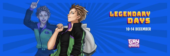 Two legendary studs want to join your Harem and make a Hero sandwich with you! Don't keep them waiting