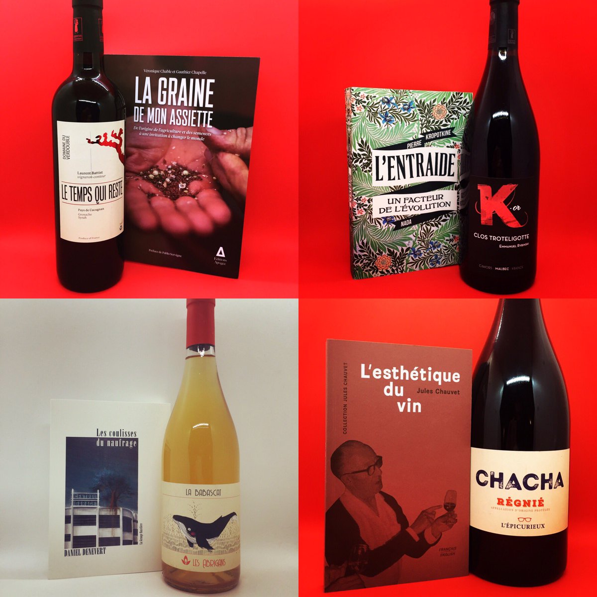 Une première semaine d’accords #livre et #vinnaturel pour la version virtuelle (et allégée) de la 2e édition de notre nouveau festival du bien lire et du bien boire <a href="/milivremiraisin/">Mi-Livre Mi-Raisin</a> 📚🖤🍷

Vous en avez lu/bu quelques-uns ?