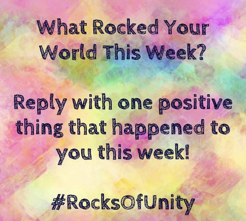 RocksofUnity's tweet photo. Daily Dose of Kindness:Despite even the roughest of days,there’s always at least one thing to be grateful for. Our brain tends to focus so much on the negative events that occurred rather than being thankful for the positive #GoodGoesRound #RocksofUnity #grateful #BeKind https://t.co/COVQxFFkYA