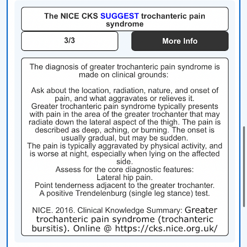 MSKpredict's tweet photo. Do you treat people with #hip #osteoarthritis #trochanteric #femeroacetabular #pain? The new #MSKpredict #app helps you with the #diagnosis and #decisionmaking process. Download FREE to try it now on iPhone and Android. #MSK #GP #FCP #physio
