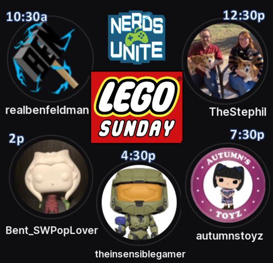 It’s time to celebrate! 🎉 🎈 
I hit affiliate status and will be having my first affiliate stream today at 12:30PM PST.
Join the Raid Train for a day full of chill LEGO streams starting at 10:30.
#LegoSunday #Twitch #HarryPotter #HogwartsCastle