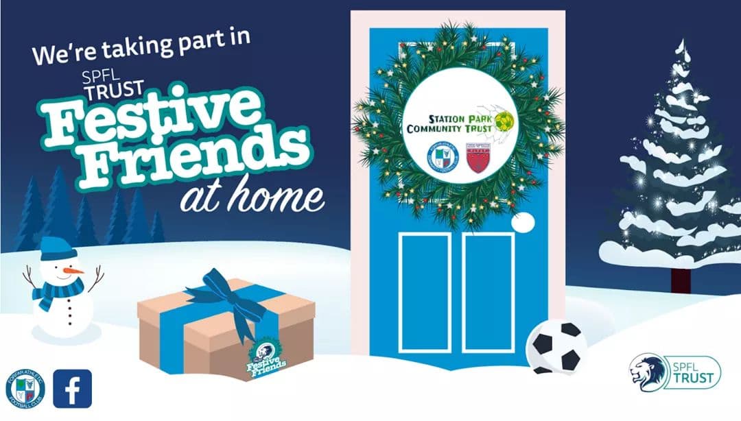 Festive Friends 2020 - Can you Help?

As part of the Station Park Community Trust we are  involved in the <a href="/SPFLTrust/">SPFL Trust</a> Festive Friends initiative with <a href="/Farmington_FC/">Forfar Farmington FC</a>  &amp; <a href="/ForfarAthCFC/">Forfar Athletic Community Football Club</a>. 

Find out how you can nominate someone to receive a hamper at: ⏬
facebook.com/forfarathletic…