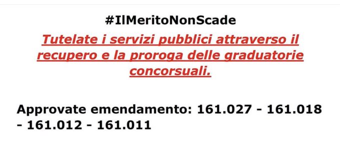 LitterioLuisa's tweet image. #IlMeritoNonScade #idoneiinlotta #SalviamolaPA @fabiorampelli  @BrunoTabacci @ylucaselli @matteorenzi @mandelli_andrea @RaphaelRaduzzi @TiziCip @crippa5stelle @graziano_delrio @Fornaro62 @msgelmini @FrancescoLollo1 @MolinariRik @Roberto_Fico @C_XXVIIOttobre
