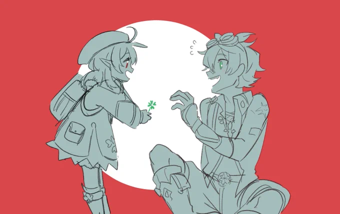 "แบ่งความโชคดี!"
"ไปกับคลีครั้งหน้าพี่จะได้สมบัติบ้างไงล่ะ!"#原神 #GenshinImpact 
