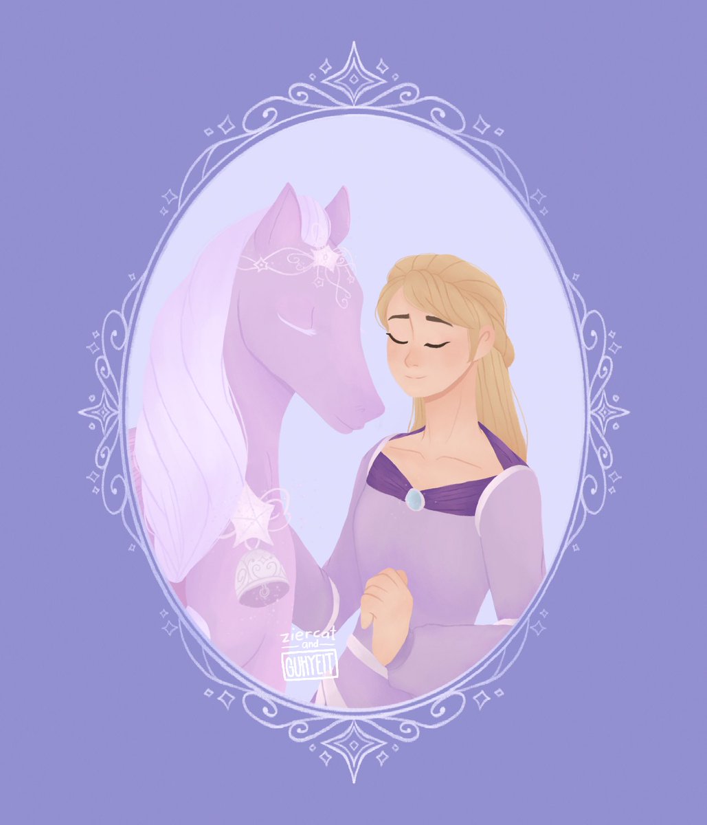 _ziercat's tweet photo. day 4: barbie and the magic of the pegasus for the #twelvedaysofbarbie challenge on ig by @/ashleyintheam π
also part of a collab with @mahyei_nae ! they did the sketch and i did the coloring :> https://t.co/chdrnWEwSn