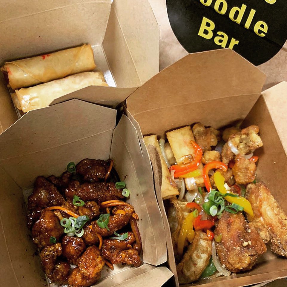 chewsnoodlebar's tweet photo. Fancy a treat? Call us on 01519202222 or order via app ‘Chews Noodle Bar’ for delivery. #southroadwaterloo #duckspringrolls #honeysoypork #saltandpeppermixedplatter #noodlelover #starving https://t.co/PodxSWN2vq