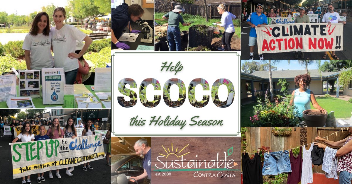 sustcoco's tweet image. Give The Holiday Gift of  Sustainability conta.cc/38bayWn