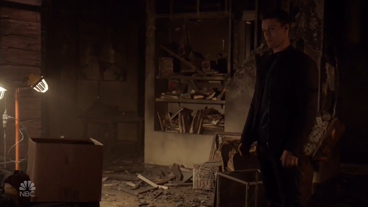 When his apartment burned down and he realised it was time to start fresh. "It's not just stuff. It's time and memories. A lot happened inside these walls.""Now is the time to make new memories. Have fun. You're a fun person Matt Casey." - Naomi A sad but hopeful moment.