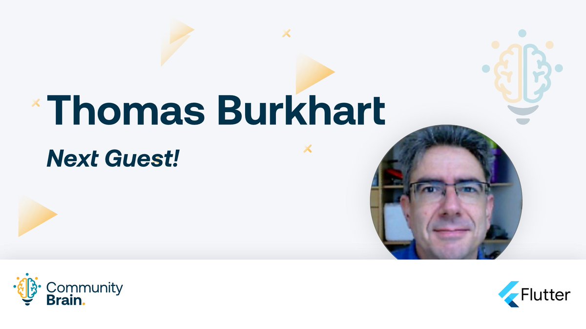ArkangelB's tweet image. Hello @FlutterDev community i&apos;m glad to announce that i will be have @ThomasBurkhartB another great dev on my channel #CommunityBrain on @YouTube bit.ly/37ZECE7

💙🤓
It will be next Saturday 7pm CET so save the date!! 

@EsFlutter @FlutterComm @flutterando_