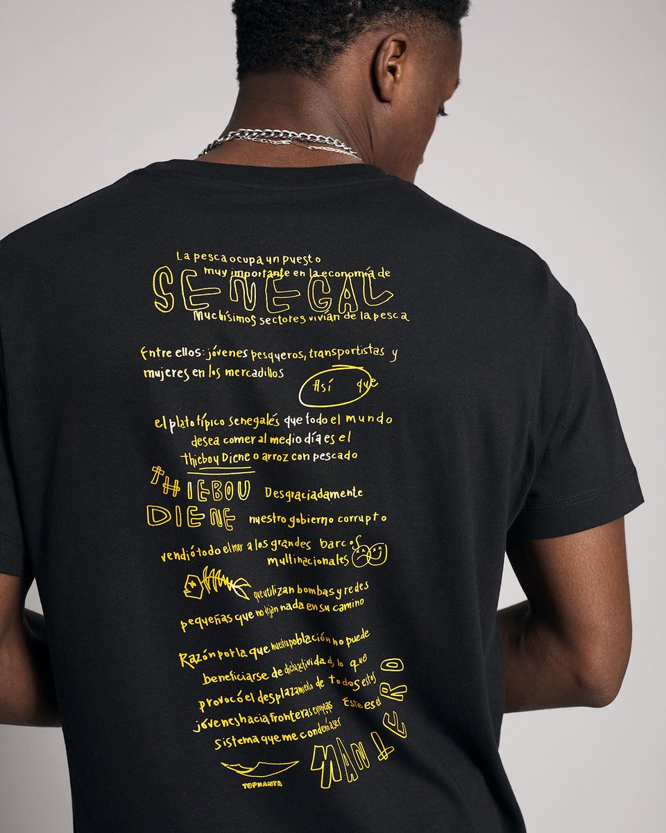 "Mi sueño no era ser mantero, soy pescador"

Nueva camiseta disponible en topmanta.store

#SoyPescador