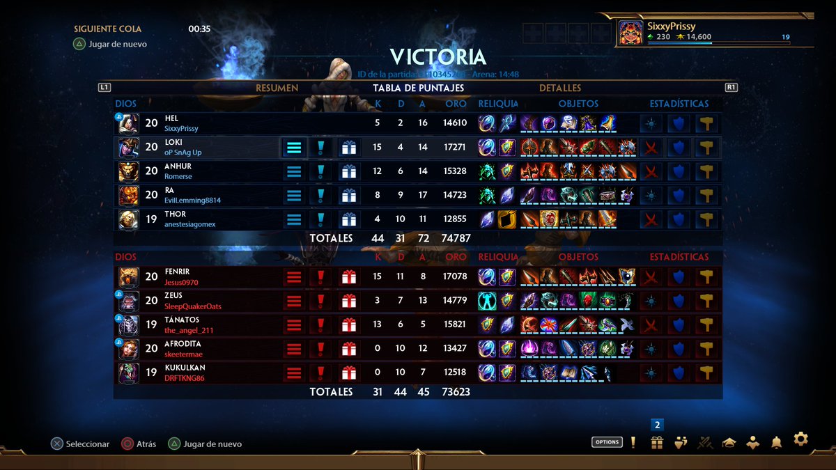 Thor, Loki, and Hel in the same team X-D #Smite https://t.co/RlezgSdHhZ