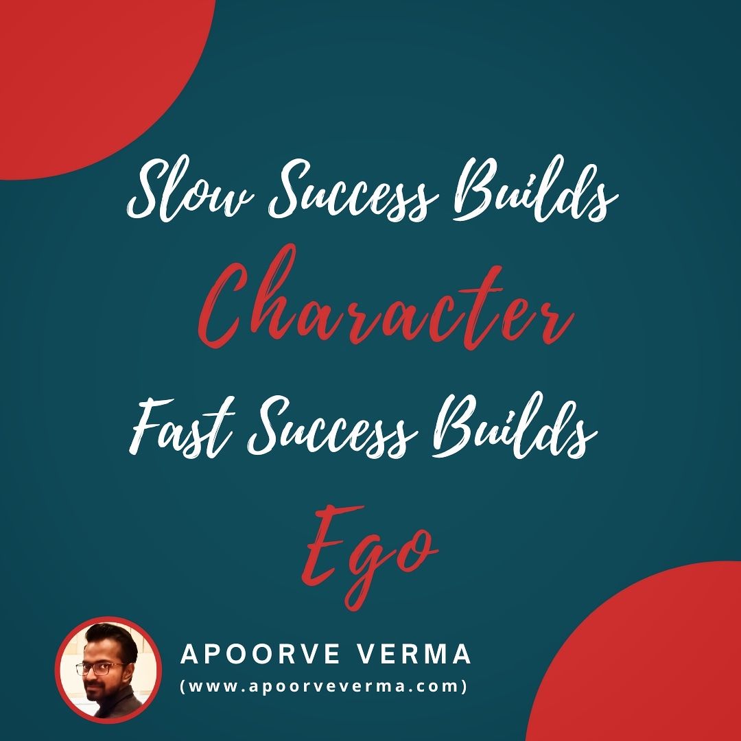 vApoorve's tweet photo. Slow Success Builds Character, Fast Success Builds Ego.

#theapoorvevermaproject #apoorveverma #unitedstates #unitedstatesofamerica #india #lifereality #lifeisgood #lifeofadventure #mindset #success #successful #successquotes #successmindset #successquote https://t.co/68CSCUHSXC