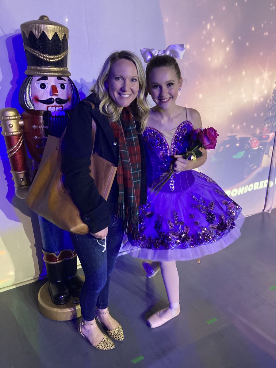 Once you are my student, you will always be my student! When a former student personally invites you to come watch them in the Nutcracker you make sure to be there!!!