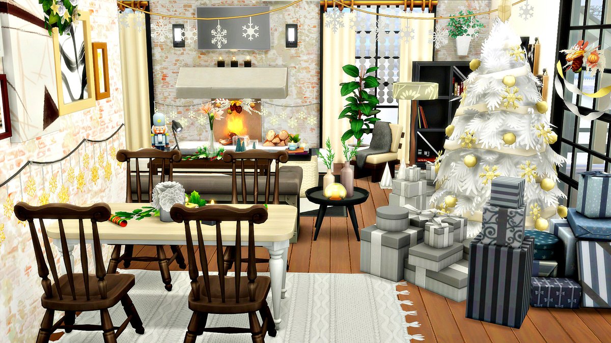 RachelPedd's tweet photo. 'Stylish Christmas Home' is now available to download from The Gallery! Origin ID: RachelPedd.
** Speed build link in the comments below! **
@TheSims
#TheSims4 #TS4 #TheSims #ShowUsYourBuilds #YouTube #SpeedBuild #RachelPedd #BeautifulPlumbobs #NoCC #CCFree https://t.co/xOJ5iigdBd