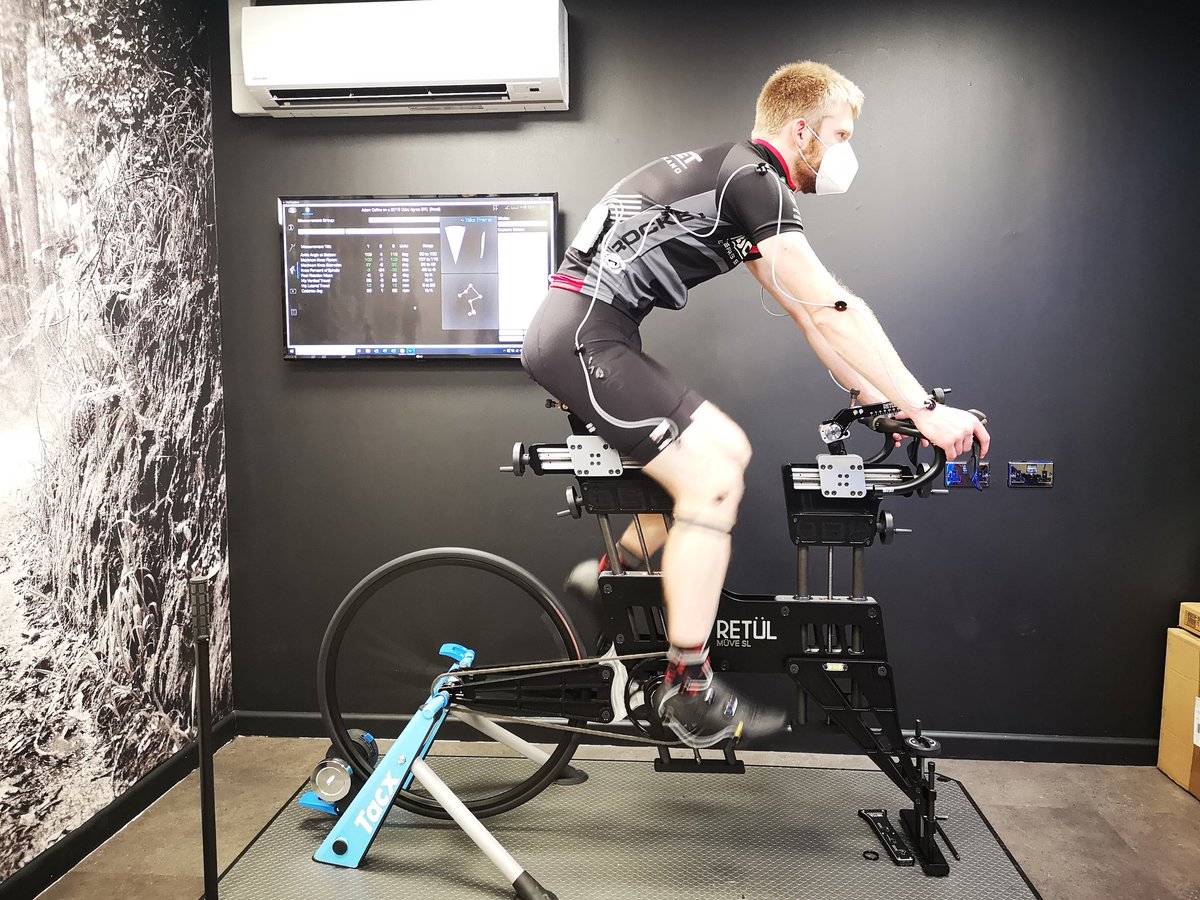 Philjc64's tweet photo. First bike fit back after lockdown 2.0
Once again helping riders achieve their aims #bikefit #ridepainfree #rideincomfort #footsupport @retul @iamspecialized https://t.co/SUeYxvnqLV