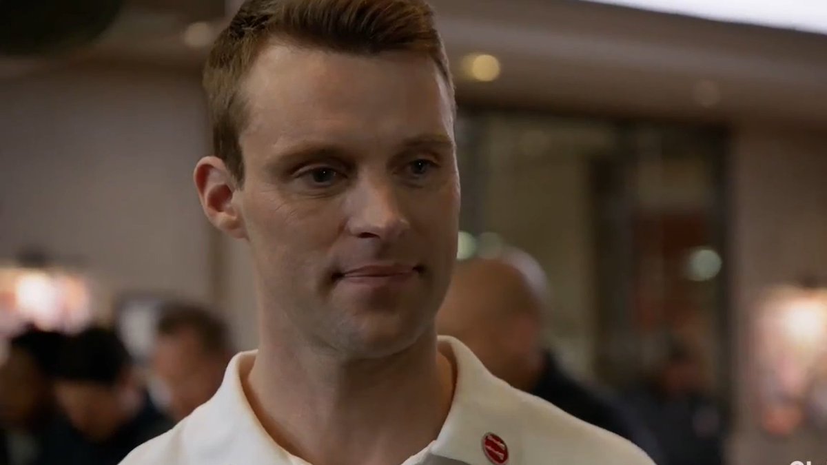 When he realised he'd pushed Brett back into the Chaplain's arms."It's what you said actually. You said that Kyle and I were right for each other. I really thought about that all night."