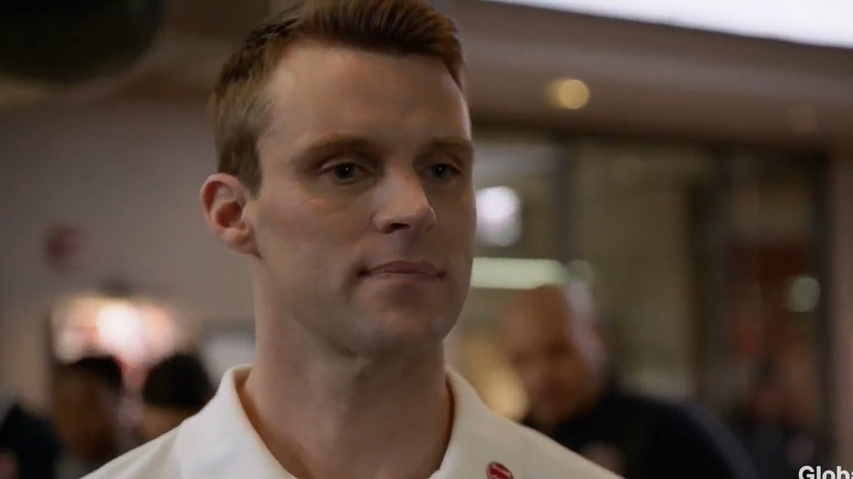 When he realised he'd pushed Brett back into the Chaplain's arms."It's what you said actually. You said that Kyle and I were right for each other. I really thought about that all night."