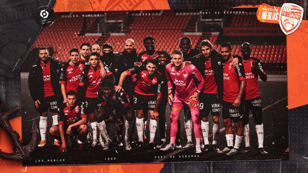 FCLorient's tweet photo. 👏 Une belle victoire pour le 500ème match du FC Lorient en @Ligue1UberEats ! https://t.co/VmqRXQ5xOZ