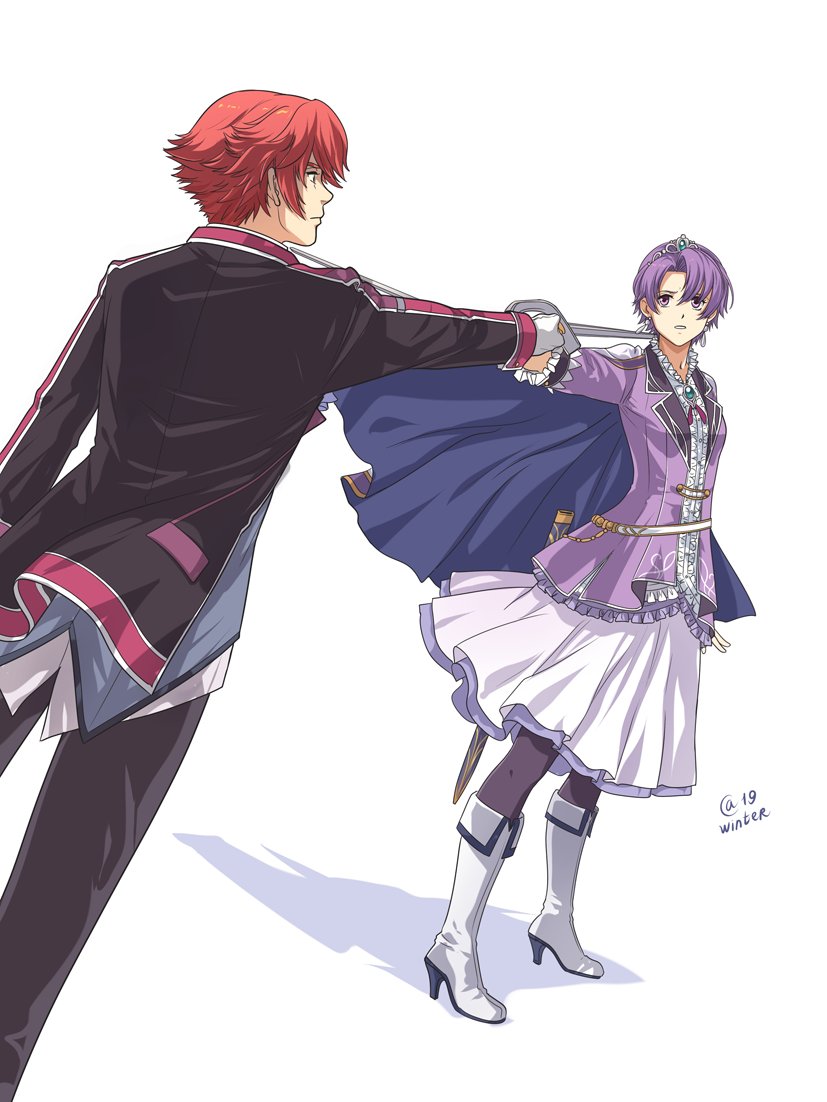 AutumnSacura's tweet photo. Lechter Arundel and Kloe Rinz from Kiseki series https://t.co/OIxt417MkM