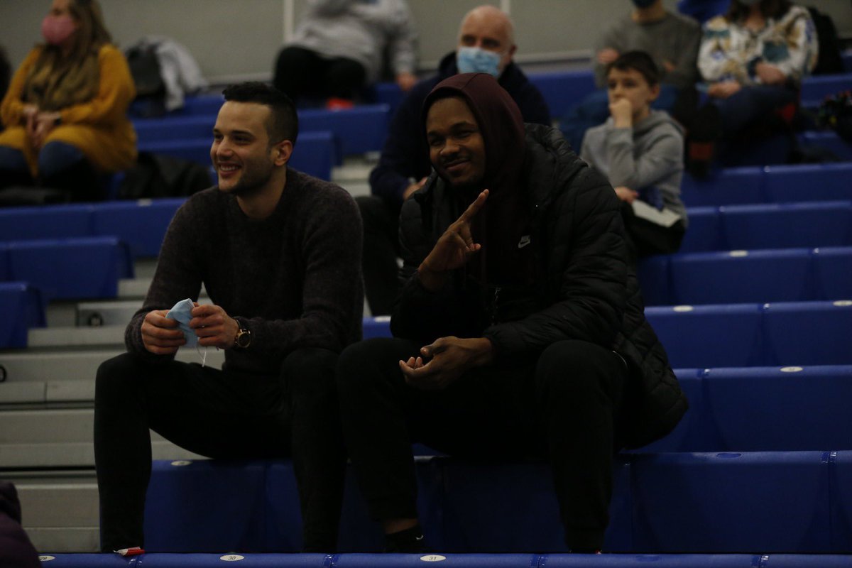 CheshireNix's tweet photo. Fancy seeing you two here 👋🏼

Demonte Flannigan (@demontedenzel) &amp; Cilo Latinovic are in attendance this evening! https://t.co/nPn9Bsfhrt