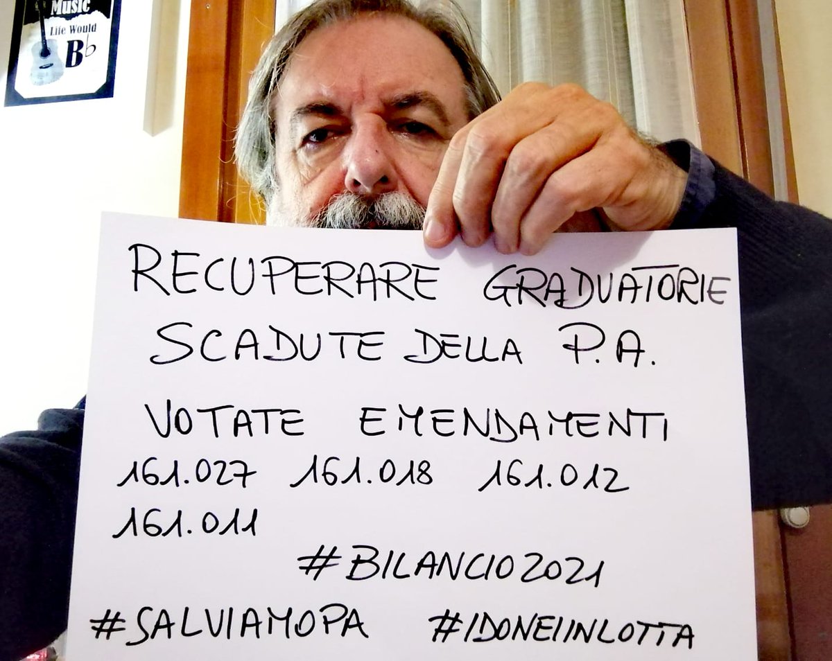 C_XXVIIOttobre's tweet image. #idoneiinlotta #IlMeritoNonScade #SalviamolaPA 
@usbsindacato 
@DadoneFabiana @gualtierieurope @GiuseppeConteIT @graziano_delrio @mariannamadia @lorenzoni_m5s @meb @borghi_claudio @MolinariRik @msgelmini @lauraravetto @nzingaretti @vitocrimi