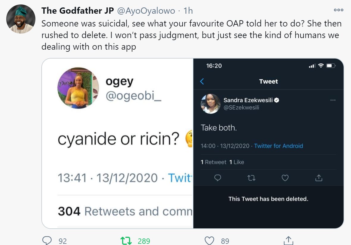 ogundamisi's tweet photo. NOT EVERYTHING IS POLITICAL!
#Fixed4U 👇🏿
'My intention was not intended to trivialise suicide, on reflection, I now understand my tweet did cause upset. I am very sorry for the offense I have caused. I will think more carefully in future and will reflect on this' @SEzekwesili https://t.co/w5l4Ww8khq