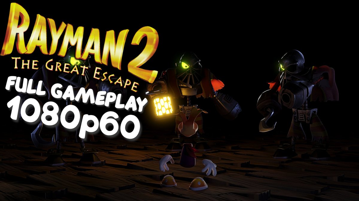 SectionGame's tweet image. #Rayman 2 1080p60 Full Gameplay
#rayman2 #fullgameplay

youtu.be/h8mV6pHdALk