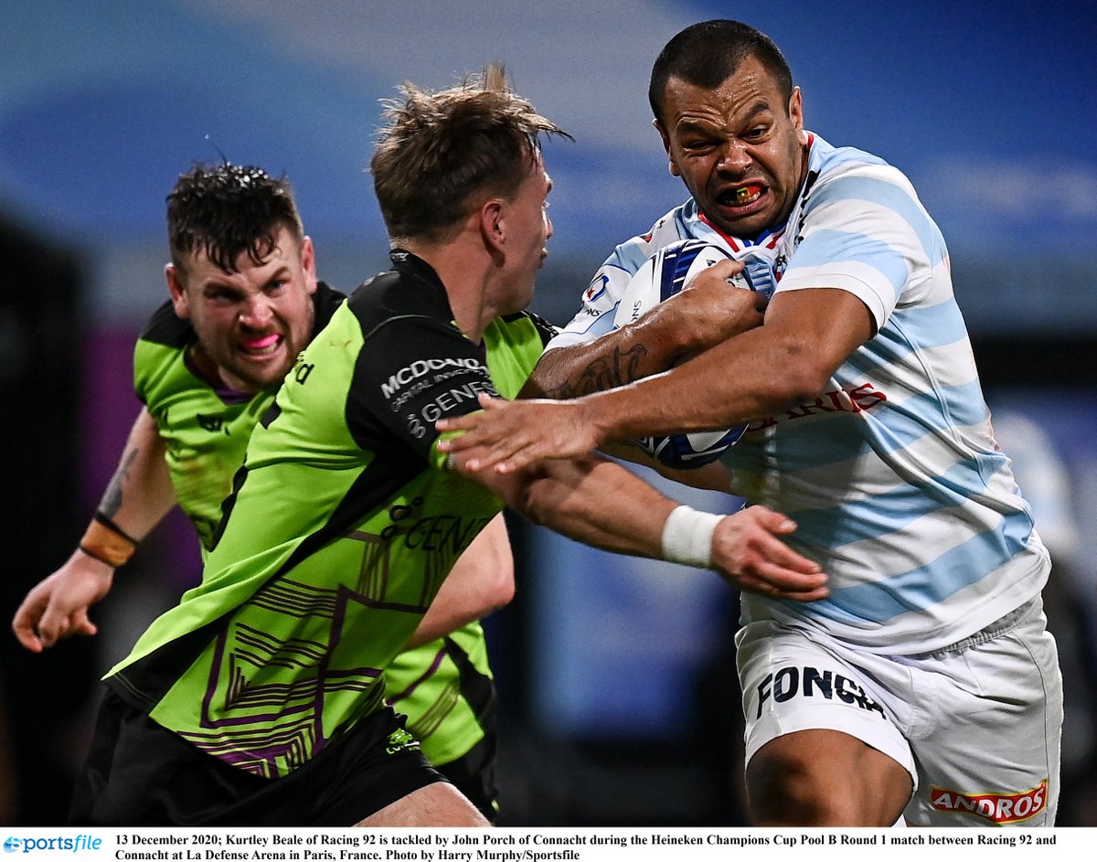 RTErugby's tweet photo. Champions Cup result: Racing 26-22 Connacht #RTERugby #RTESport https://t.co/Jgq2M6GsYD