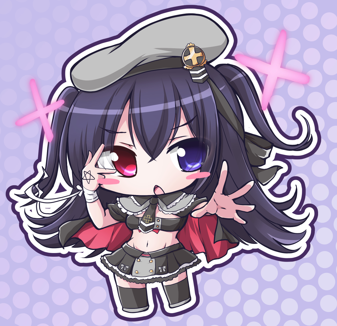 geogeojy's tweet photo. Z36 ゼクちゃん 闇の力が暴走するっ デビルアイドルかわいい #アズレン #Z36(アズールレーン) https://t.co/xPw1HveZza