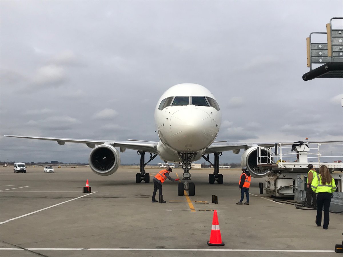 UPS dude behind me: “The bird is here.” Coronavirus vaccines have landed in Louisville.