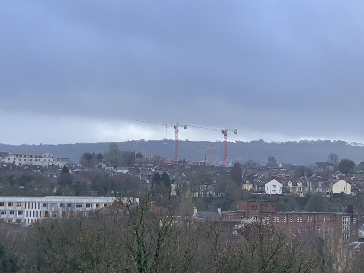 CorkCraneCount's tweet photo. It’s the most active site in the city at present, by some margin, with 2 self-erectors there also. Several more blocks to go @Clancy_Drangan https://t.co/C6gvX9EMZ7