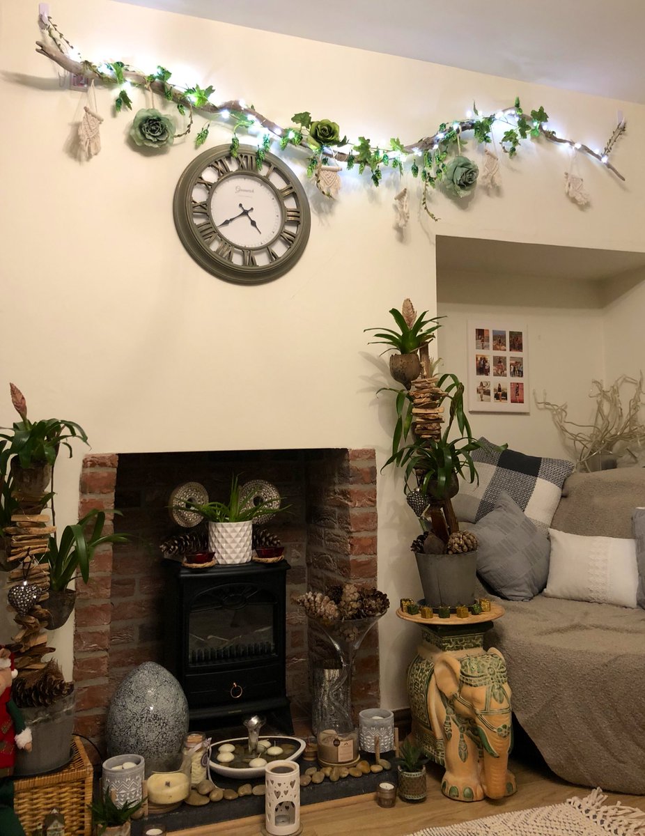 ScarlettWebste5's tweet photo. After a blustery weekend of some more 2020 gifts of uncertainty I treated myself to a Nana nap this afternoon (took some permitting) and then my creative juices got to work on Steve the Rescue 9ft Silver Birch from The Peak District 💚🌱#natureindoors https://t.co/z67hCZqAju