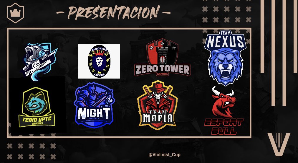 Representantes de 8ctavos Bracket 2 
@TUMISGAMINGG 
<a href="/Panamawarriors/">Panama Warriors</a> 
@RV_MONSTER_ 
<a href="/VzlaVictory/">⚡Vzla Victory⚡</a> 
<a href="/NC_EsportsGG/">NC Esports</a> 
<a href="/TheWarriorvzla/">The Warrior Vzla</a> 
<a href="/United_Dragons1/">⚔️Team United Dragons EQUIPO CERRADO ⚔️</a> 
<a href="/UnbreakersGG/">Unbreakers Gaming</a> 
@des_intercr
@Electric_Lions 
@TeamNexus_GG 
<a href="/TeamUPTCgg/">Team UPTC</a> 
@NightRider_S 
@tm_teammafia
@eSportBull1 
@zerotowerg_cr