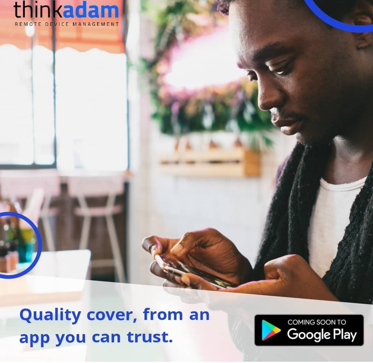 ThinkAdamNG's tweet photo. Thinkadam provides a reliable insurance cover over you smart devices. The app will be available for download on google playstore very soon. 

The first of its kind, tag someone that need to know about this!

#thinkadam #security #securitysystem #information #insurance https://t.co/JZzYjGzPPJ