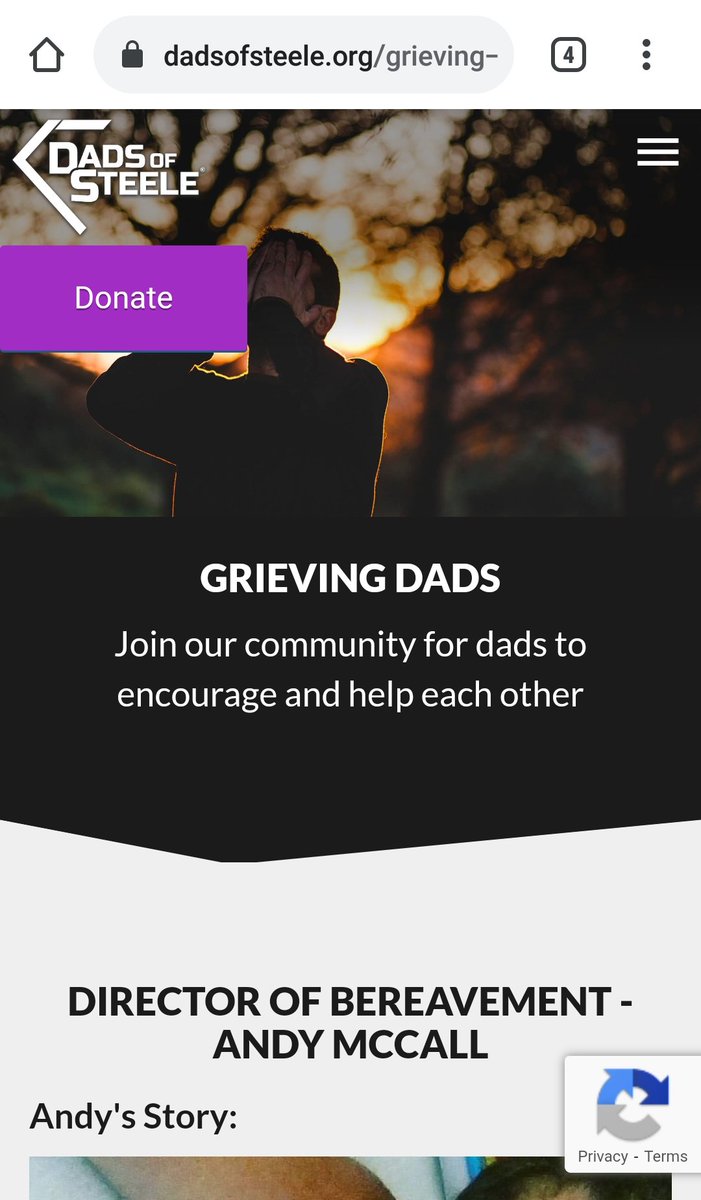 CoachMcCall65's tweet photo. 💜💜💜 Honored to share this news. For Dads, by Dads

#DadsofSteele has trusted me to be the  Bereavement Director for our new Dad's Grief Support movement.

If you know a Dad that needs a group of Men that understand what it means to lose a child, email me Andy@dadsofsteele.com https://t.co/AKrFUtfLIn