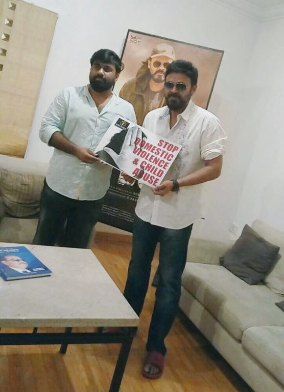 wpdindia's tweet photo. Happy Birthday dear @VenkyMama sir …
…You will always be our greatest inspiration....... many times  women and children safety  things   have come up for discussion with you sir….. Every time you tell about women and child safety things are the best guidance…… https://t.co/Phl5JsEjUd