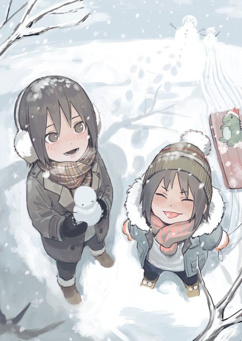 「耳あて 雪」のTwitter画像/イラスト(古い順)