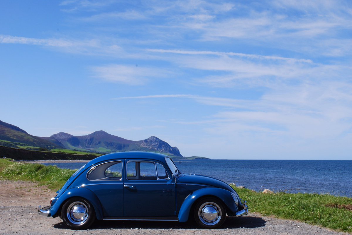 Nice drive to the beach for Flyn to test and bed the new disc brakes.

Ready to provide some reliable stopping power to handle the #electric power 

#NorthWales #Coastal #beach #vwbeetle #electricconversion #ev
