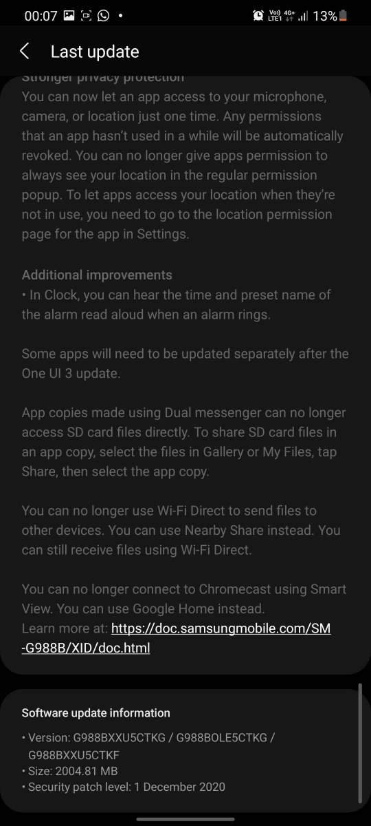 There are some other new features too, but I guess it's not too important since I only give you a glance at things that couldn't be seen unless you see them for yourselves. You can see those new features below.Oh, and the face unlock also becomes faster and more accurate!