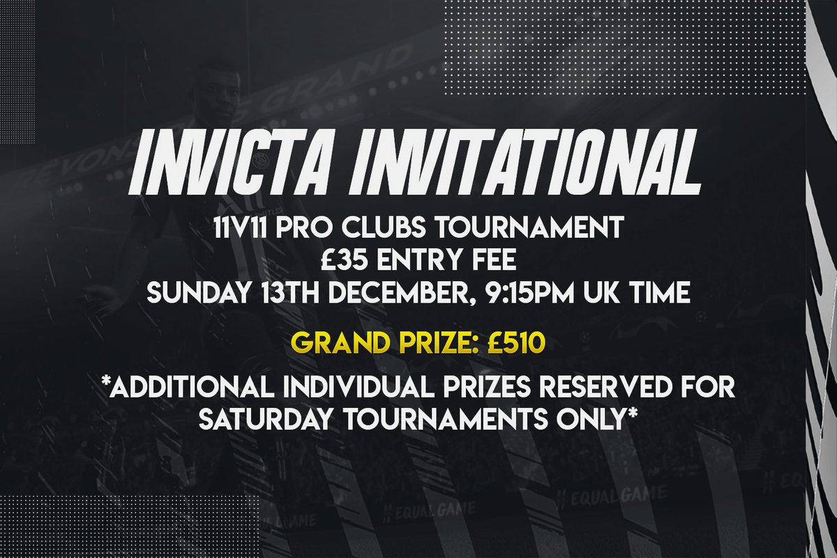 TOURNAMENT TONIGHT!

After many requests we’ve decided to run another tourney again tonight! 🗣

The aim is a total of 8-10 teams split into two groups

5 teams already confirmed entrance so very few spots left! 🆘

Msg <a href="/Freddy_Halkjaer/">Freddy 🇩🇰</a> or <a href="/Alfie__PS/">Alfie-97-</a> if you wanna enter.