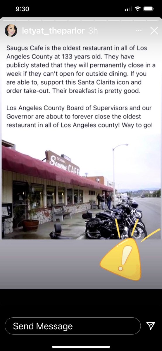 Support our local small businesses.