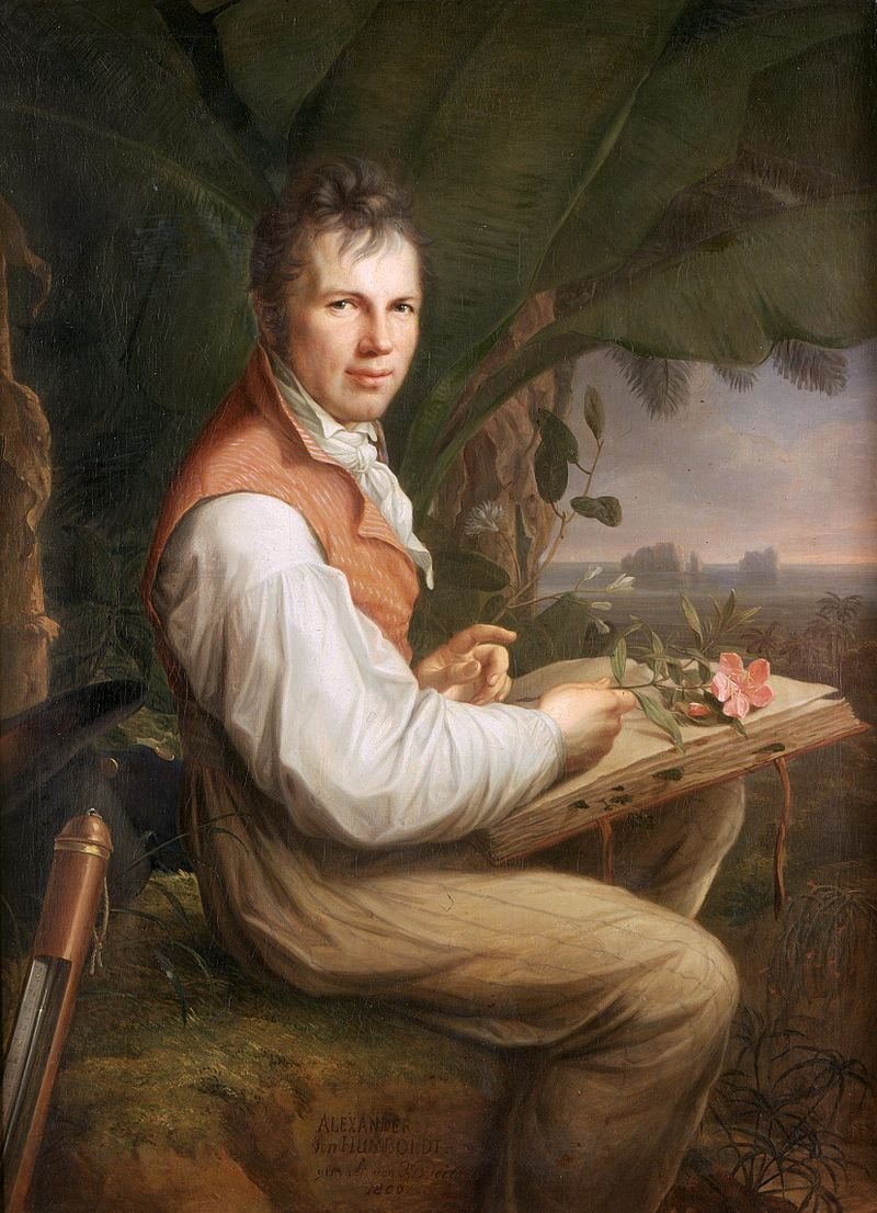Today's  #GeoAdvent goodie is some edited highlights of the life of the ‘founder of physical geography’ Alexander von Humboldt (1769-1859).  #LoveGeography  #PhysicalGeographer  #Biogeography  #Prussia  #SouthAmerica  #explorer  #climatology  #Enlightenment /1